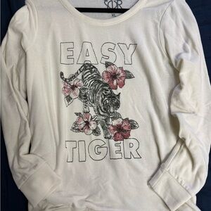 Chaser Cream Easy Tiger Sweater